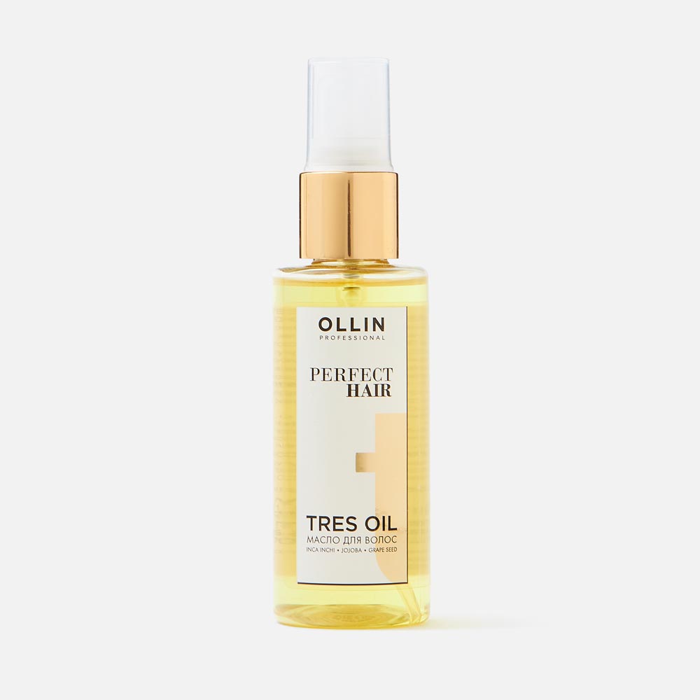 Масло для волос OLLIN PROFESSIONAL Tres Oil несмываемое, 50 мл - купить в Beauty details, цена на Мегамаркет