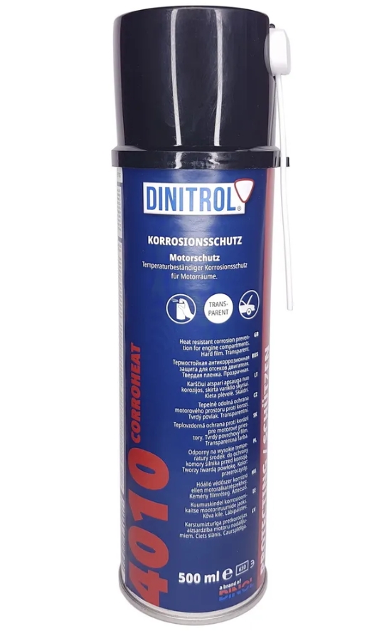 Dinitrol 4010. Антикор для моторного отсека dinitrol 4010,. Лак в двигателе. Dinitrol 4010. Антикор dinitrol 4010, 500мл.