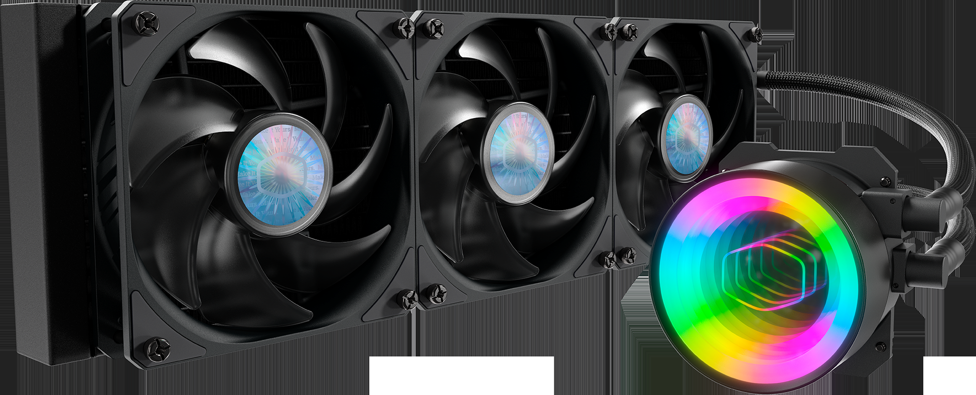 Жидкостная система охлаждения Cooler Master Liquid ML360 Mirror MLX-D36M-A18PK-R1, купить в Москве, цены в интернет-магазинах на Мегамаркет