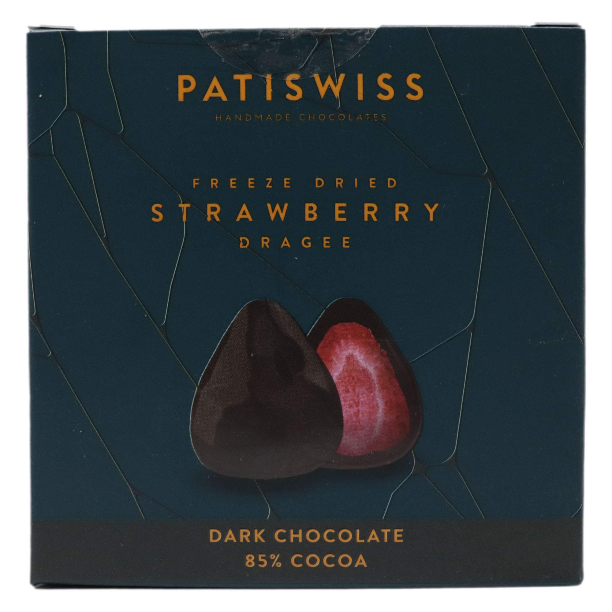 Драже Patiswiss клубника-темный шоколад 85% 100 г