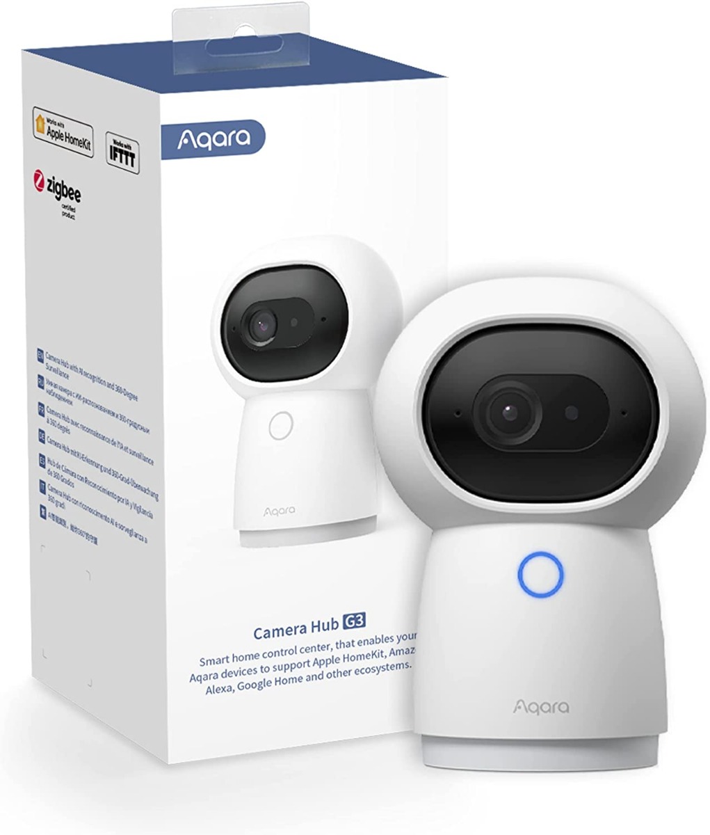 IP-камера Aqara Smart Camera G3 CH-H03, белая - купить в Москве, цены на Мегамаркет | 600005534509