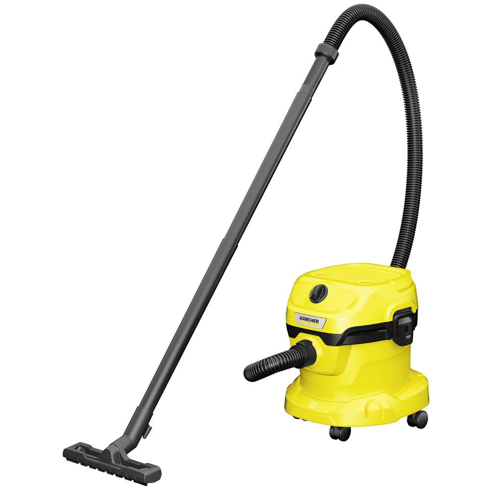 Пылесос Karcher WD 2 Plus V-12/4/18 1.628-000.0 желтый, купить в Москве, цены в интернет-магазинах на Мегамаркет