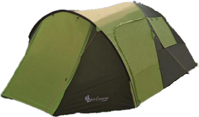 Палатка MiMir Outdoor ART-1036, кемпинговая, 4 места, green - купить в AllMarket, цена на Мегамаркет