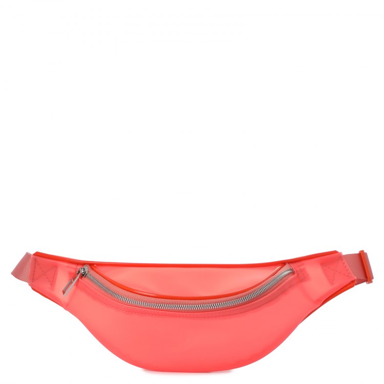 Поясная сумка женская Calzetti TRANSPARENT BELT BAG NEW оранжевая
