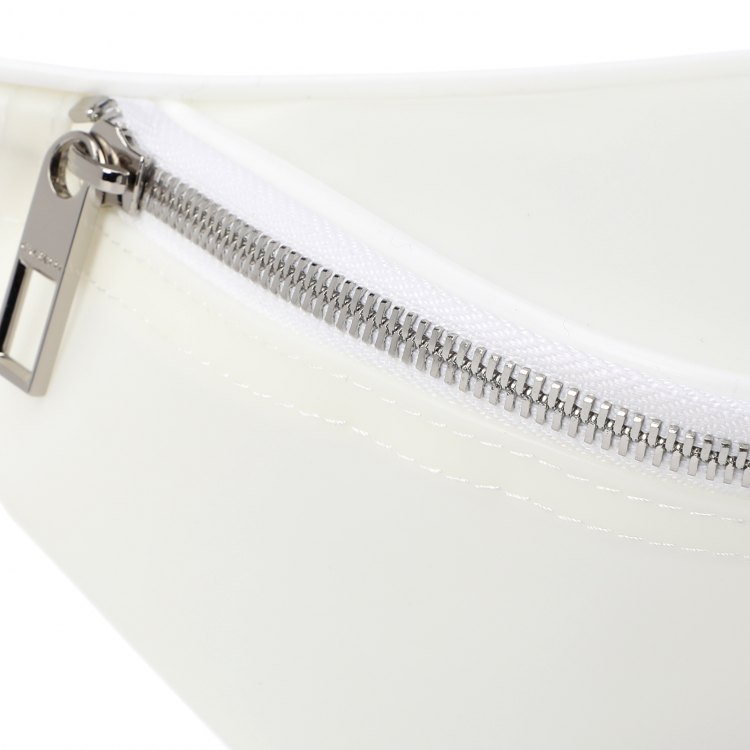 Поясная сумка женская Calzetti TRANSPARENT BELT BAG NEW, молочно-белый