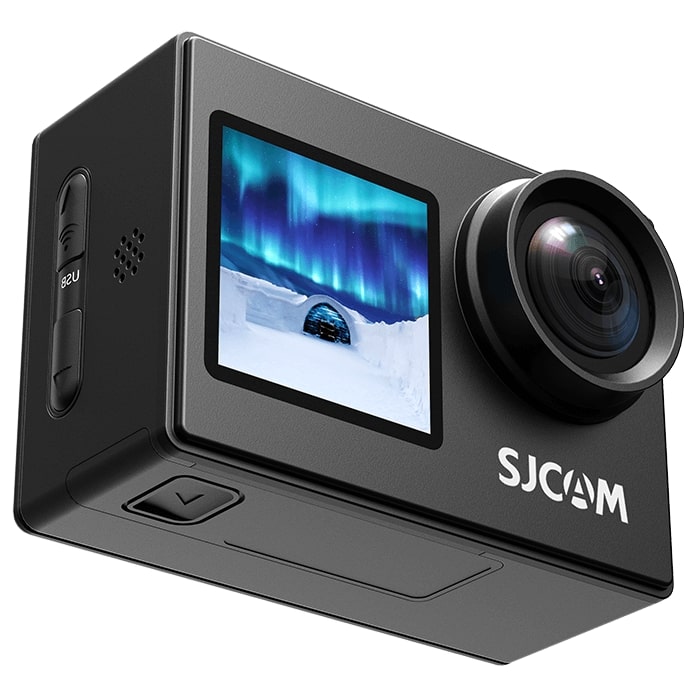 Экшн-камера SJCAM SJ4000 Black (SJ4000 Dual Screen), купить в Москве, цены в интернет-магазинах на Мегамаркет