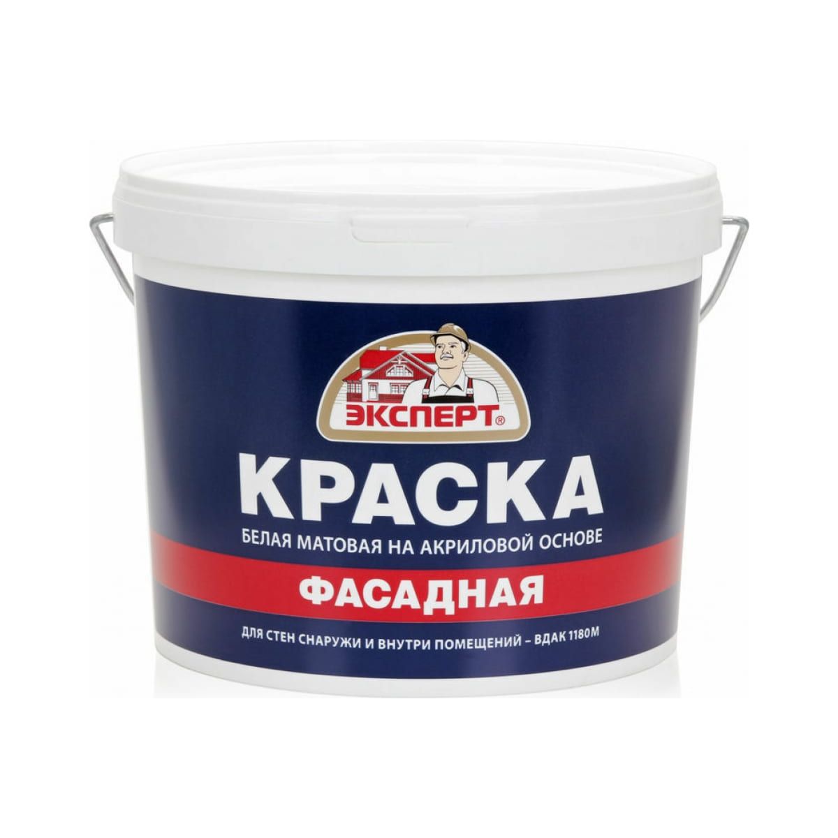 Краска Эксперт фасадная, -30С°, 7 кг - отзывы покупателей на Мегамаркет |  100024781080