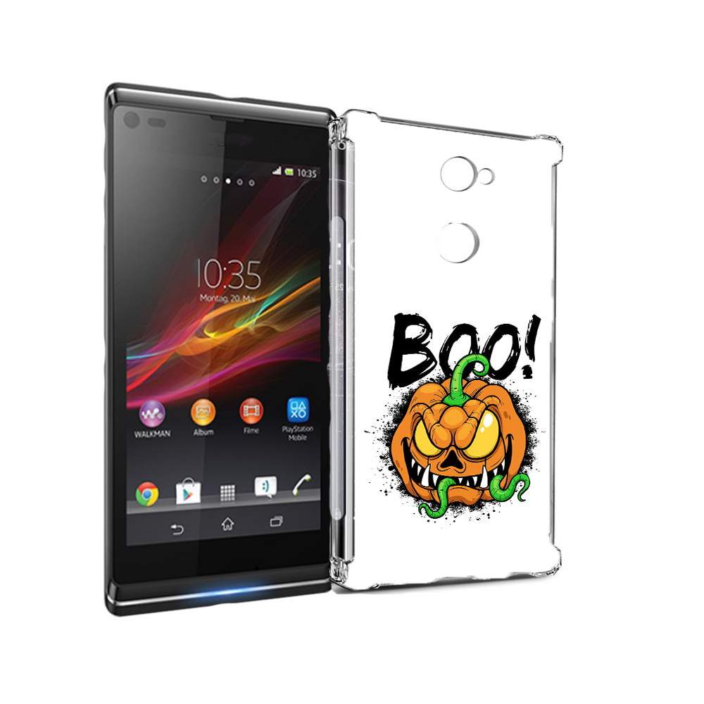 Чехол MyPads Tocco для Sony Xperia L2 Хэллоуин бу (PT99662.233.193) –  купить в Москве, цены в интернет-магазинах на Мегамаркет