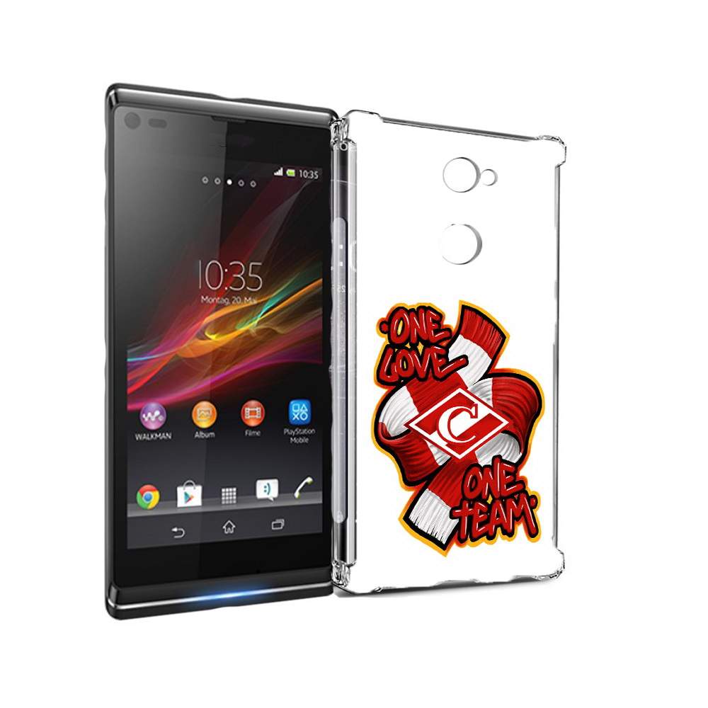 Чехол MyPads Tocco для Sony Xperia L2 ФК спарак 1 любовь (PT99662.233.184)  - купить в Чехол.ру, цена на Мегамаркет