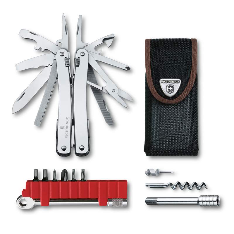 Мультитул Victorinox SwissTool Spirit X Plus Ratchet, серебристый, 36 опций - купить в Москве, цены на Мегамаркет | 600004305615