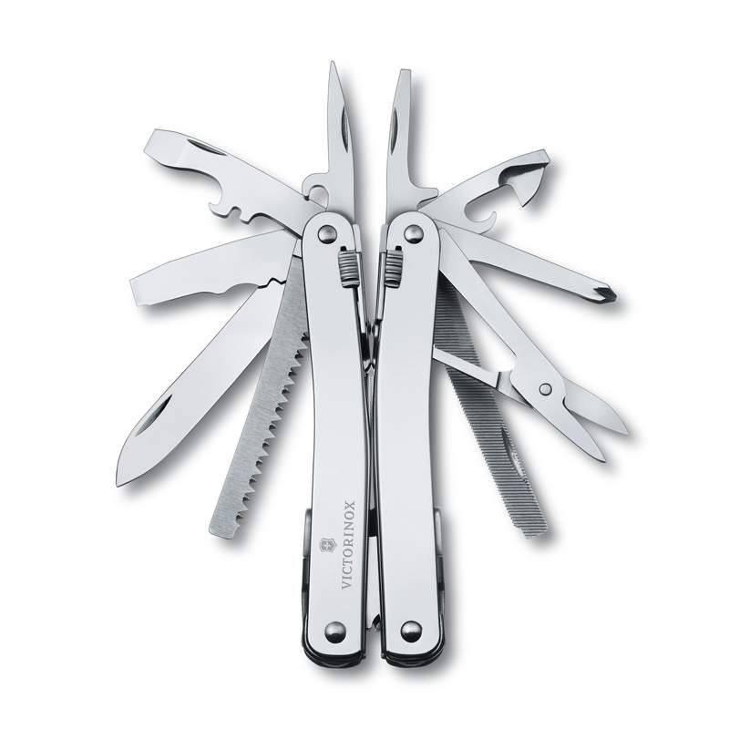 Мультитул Victorinox SwissTool Spirit X, серебристый, 26 опций - купить в Москве, цены на Мегамаркет | 600004305607