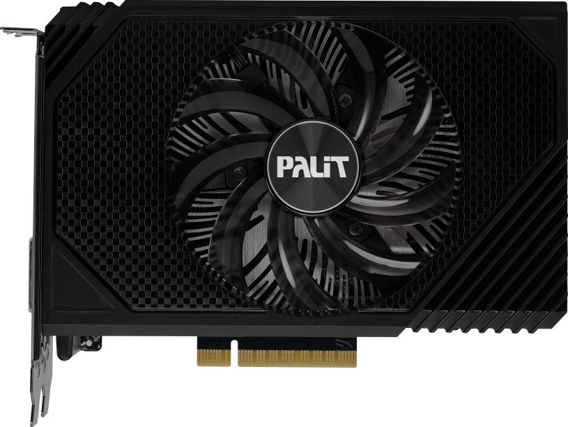 Видеокарта Palit RTX3050 STORMX 8GB [NE63050018P1-1070F] - купить в НИКС Компьютерный Супермаркет, цена на Мегамаркет