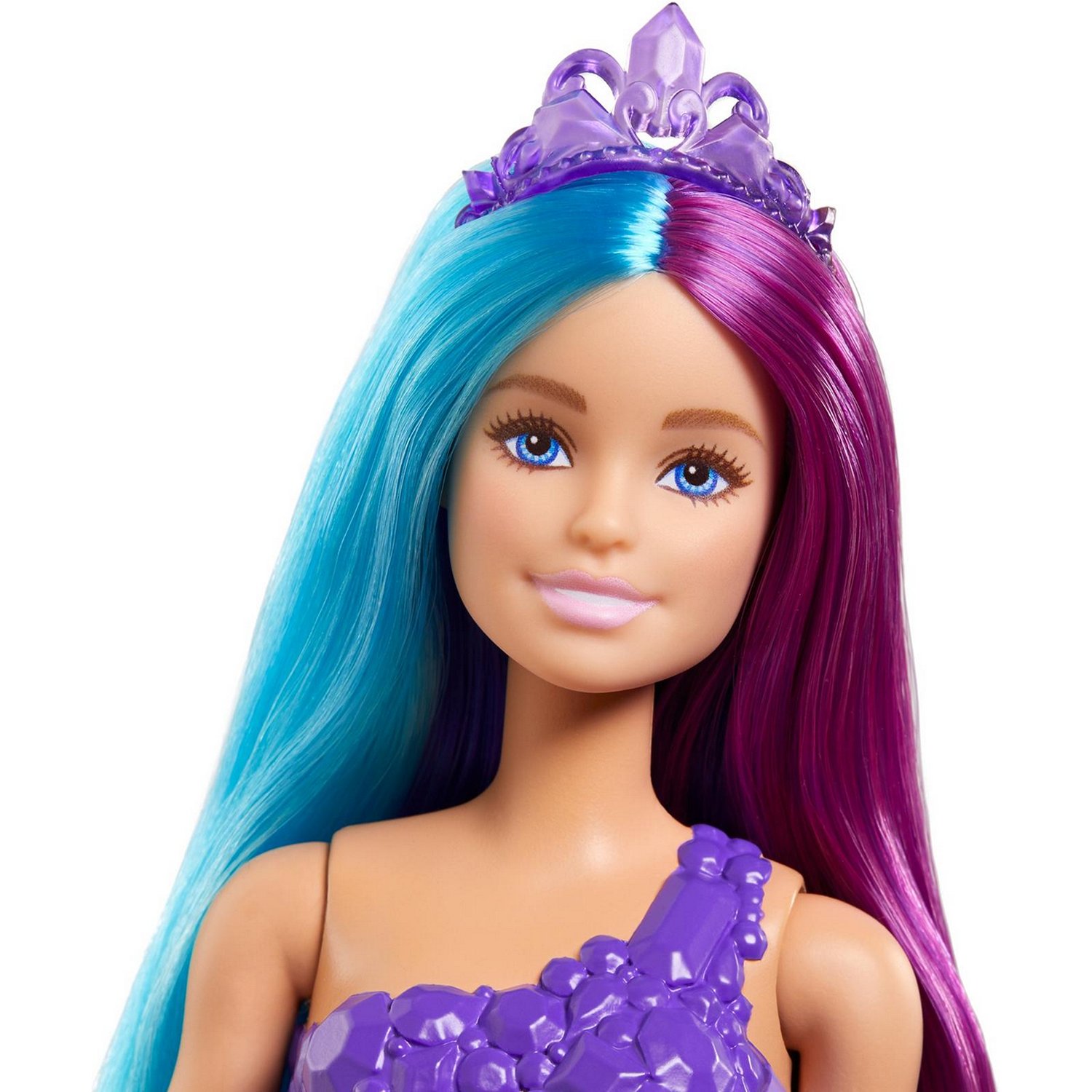 Купить кукла Mattel Barbie Игра с волосами Русалка GTF39, цены на Мегамаркет