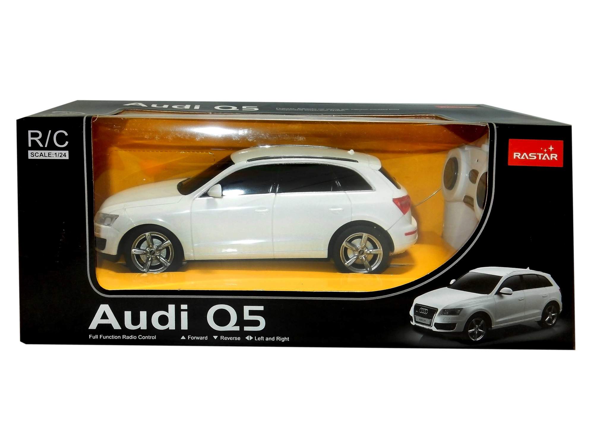 Машина р/у 1:24 AUDI Q5, 28,5х14х12см белая 38600W - купить в ABtoys, цена  на Мегамаркет