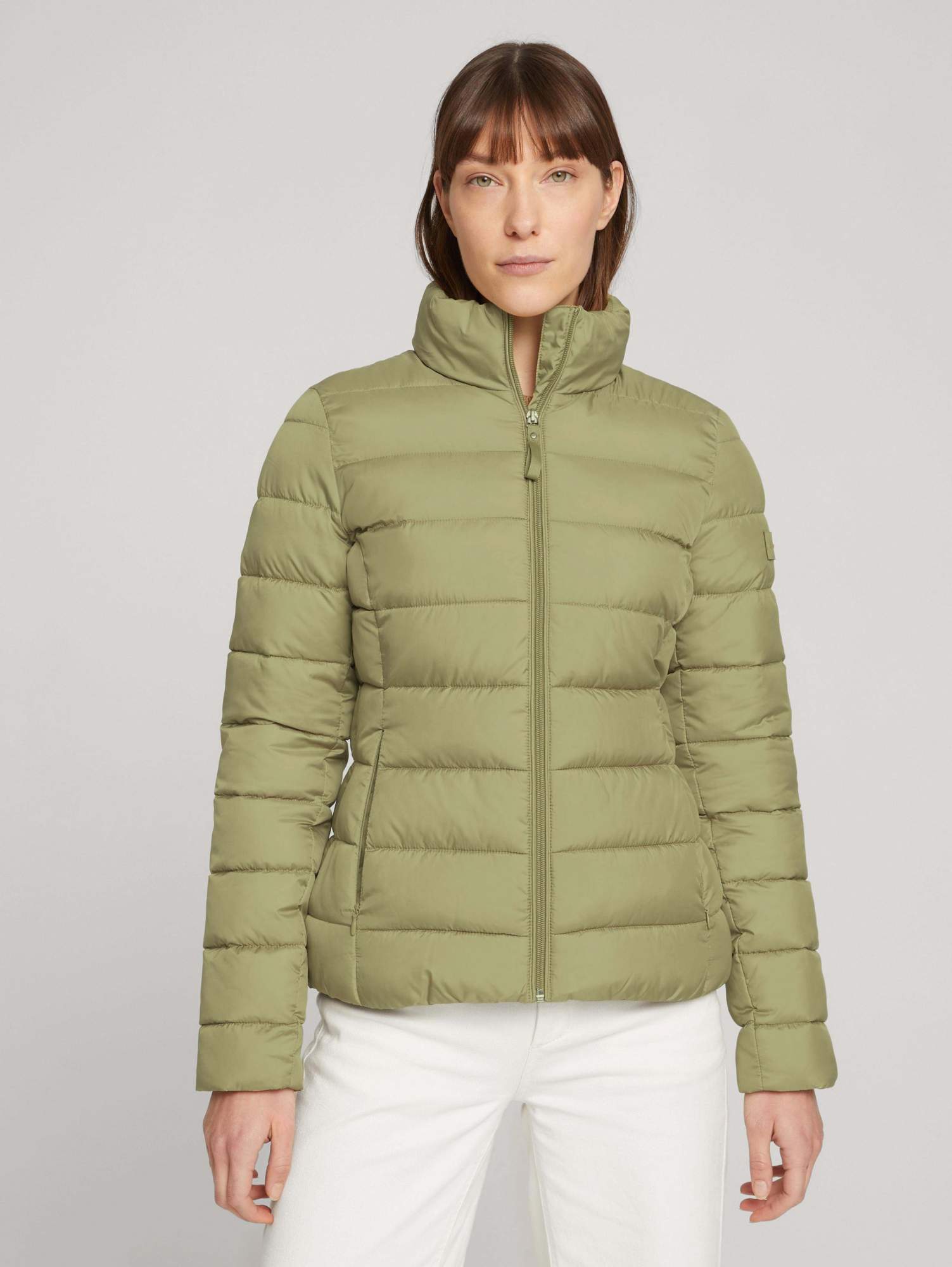 Куртка женская TOM TAILOR 1029205 зеленая XL