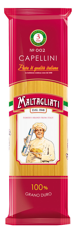 Купить макаронные изделия Maltagliati Капеллини 450 г, цены на Мегамаркет | Артикул: 100030684585