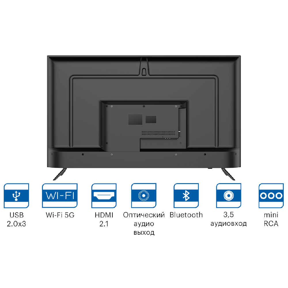 Телевизор KIVI 55U740NB, 55
