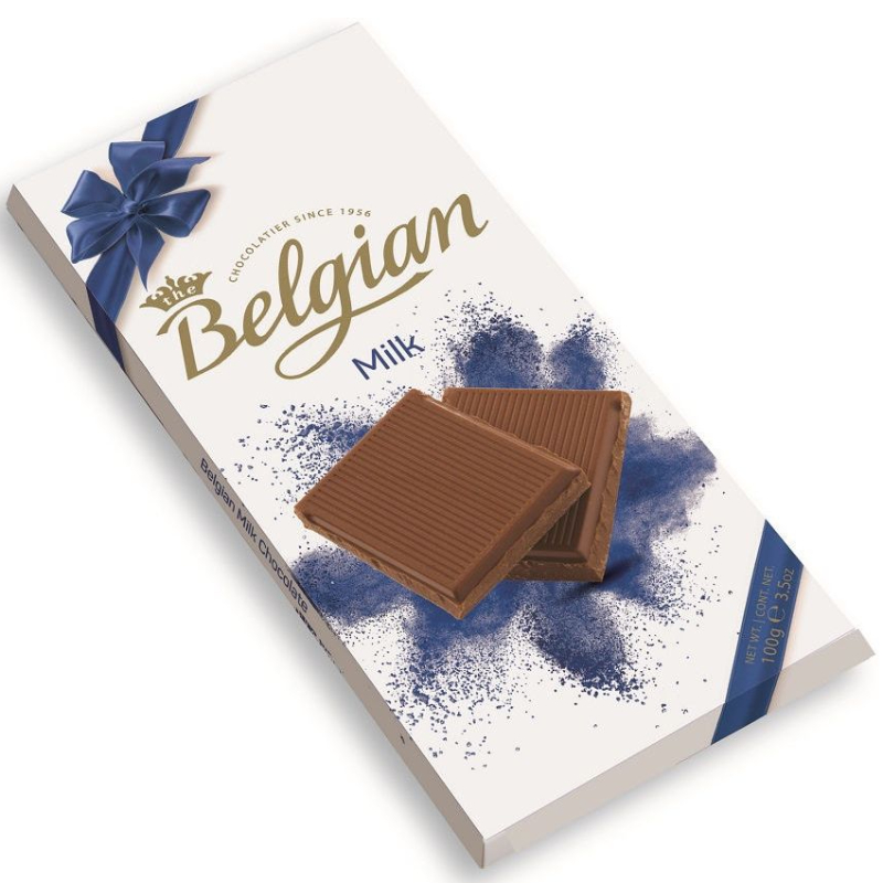 Купить шоколад Belgian Tradition молочный, 100 г, цены на Мегамаркет | Артикул: 100054464349