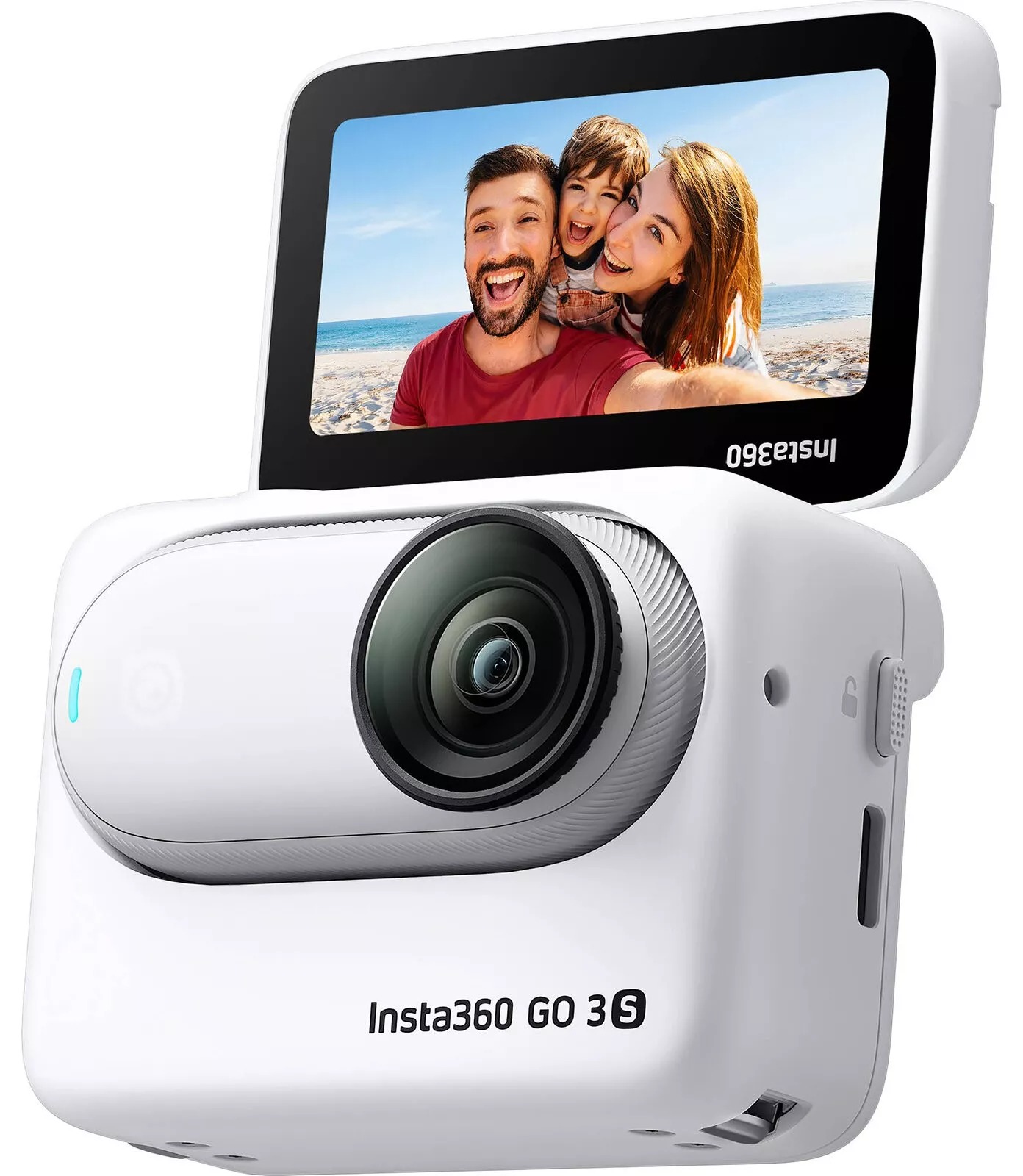 Экшн-камера Insta360 Go 3s 128Gb White, купить в Москве, цены в интернет-магазинах на Мегамаркет