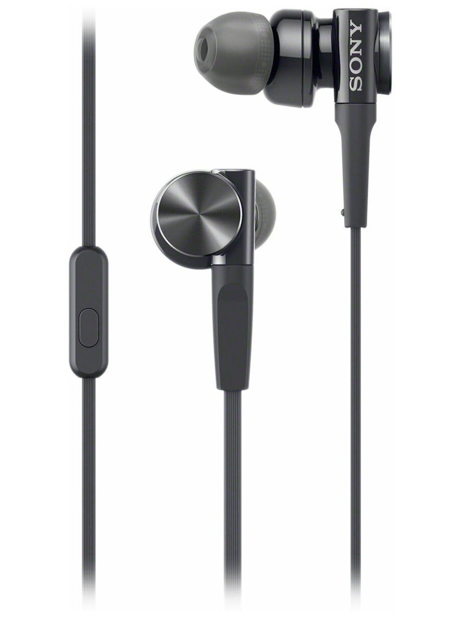 Наушники Sony MDR-XB75AP Black - купить в Real Electronics, цена на Мегамаркет