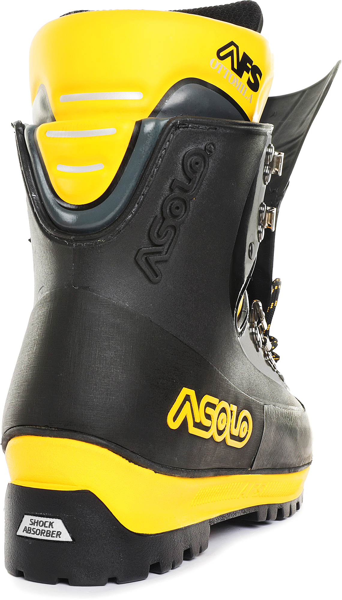 Asolo Alpine AFS 8000 Evo Black Yellow 11 UK