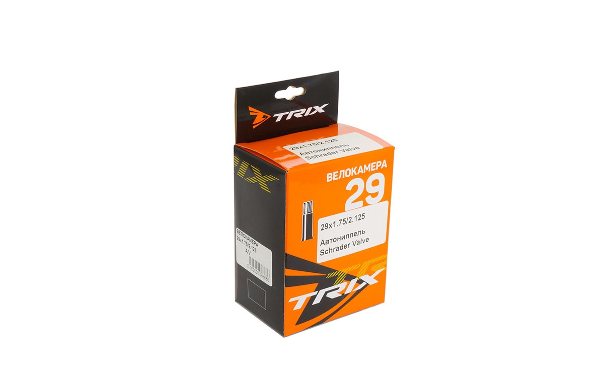 Велосипедная камера TRIX 29х 1,95/2,125 AV - купить в RU.BIKE, цена на Мегамаркет