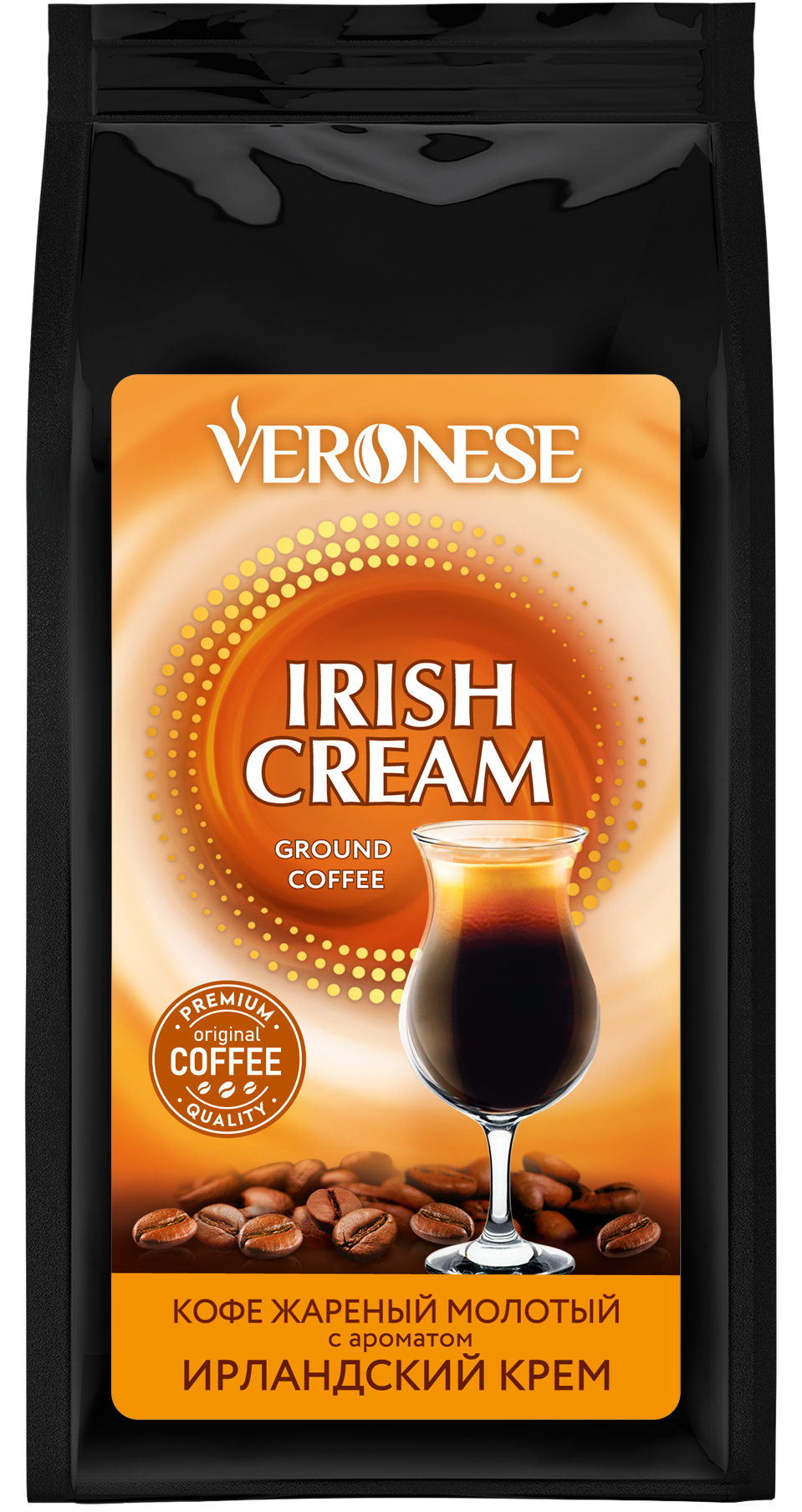 Кофе молотый Veronese Irish Cream - купить в Мегамаркет Москва Пушкино, цена на Мегамаркет