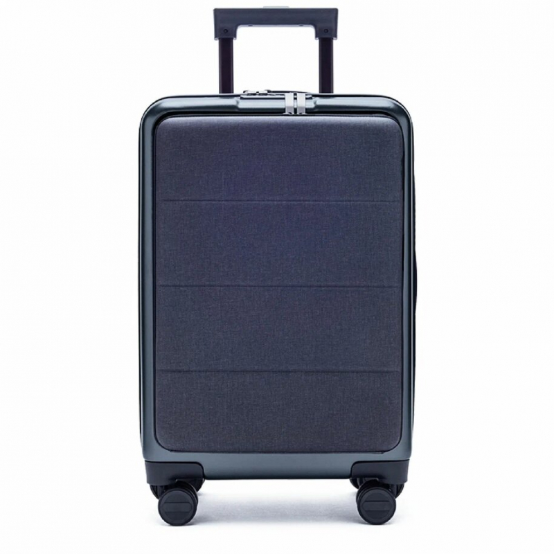 Чемодан унисекс Ninetygo Light Business Luggage синий S - купить в iTime, цена на Мегамаркет