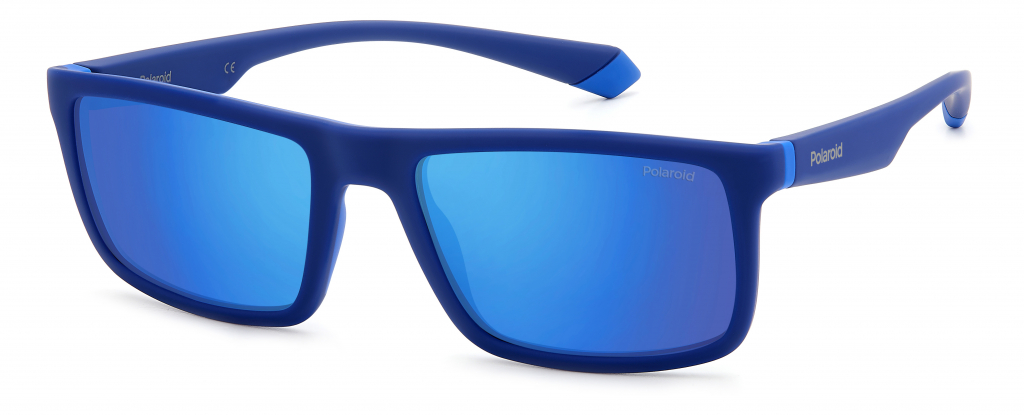 Солнцезащитные очки мужские Polaroid PLD 2134/S синие - купить в Москве, цены на Мегамаркет | 100055728182