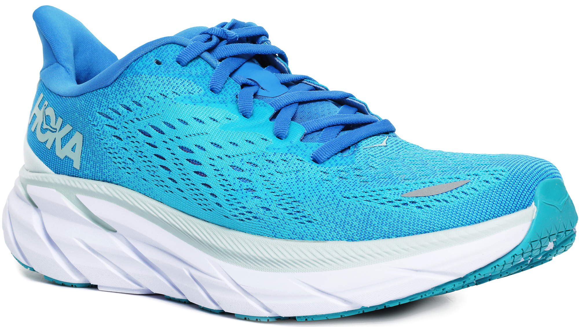 Кроссовки мужские Hoka Clifton 8 1119393_Ibsb голубые 10.5 US - купить в  Москве, цены на Мегамаркет