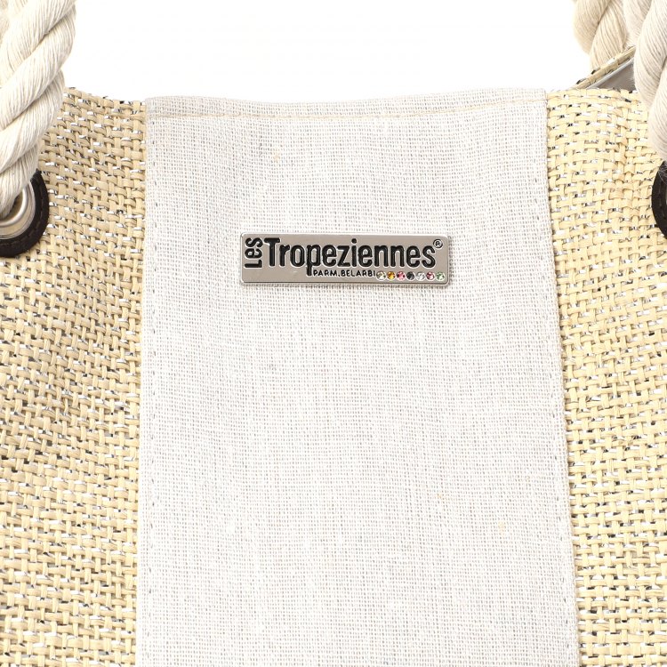 Пляжная сумка женская Les Tropeziennes CIB 01 светло-бежевая