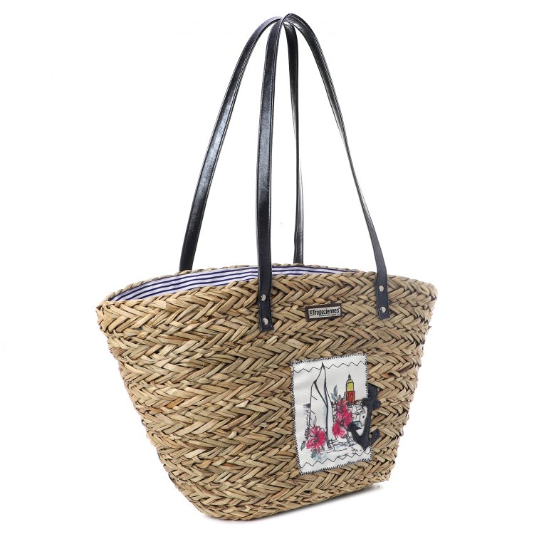 Пляжная сумка женская Les Tropeziennes AGA 11 бежевая