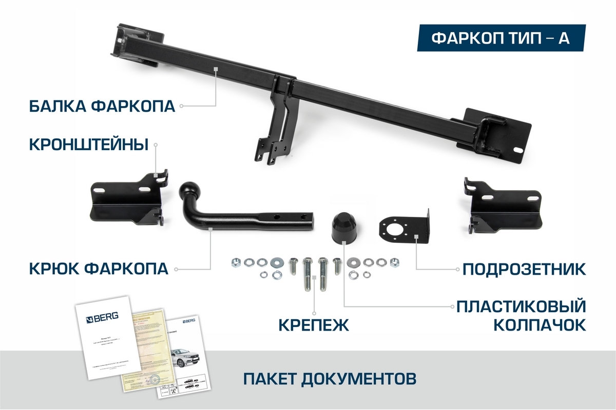 Изготавливаем фаркоп на Рено Логан своими руками: две модели чертежа с размерами