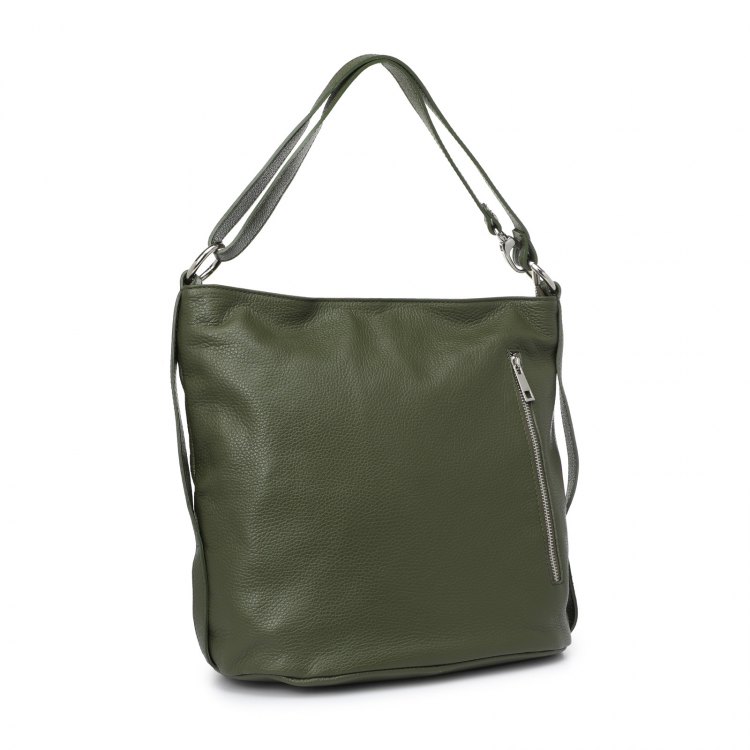 Шоппер женский Diva`s Bag S7206 серо-зеленый
