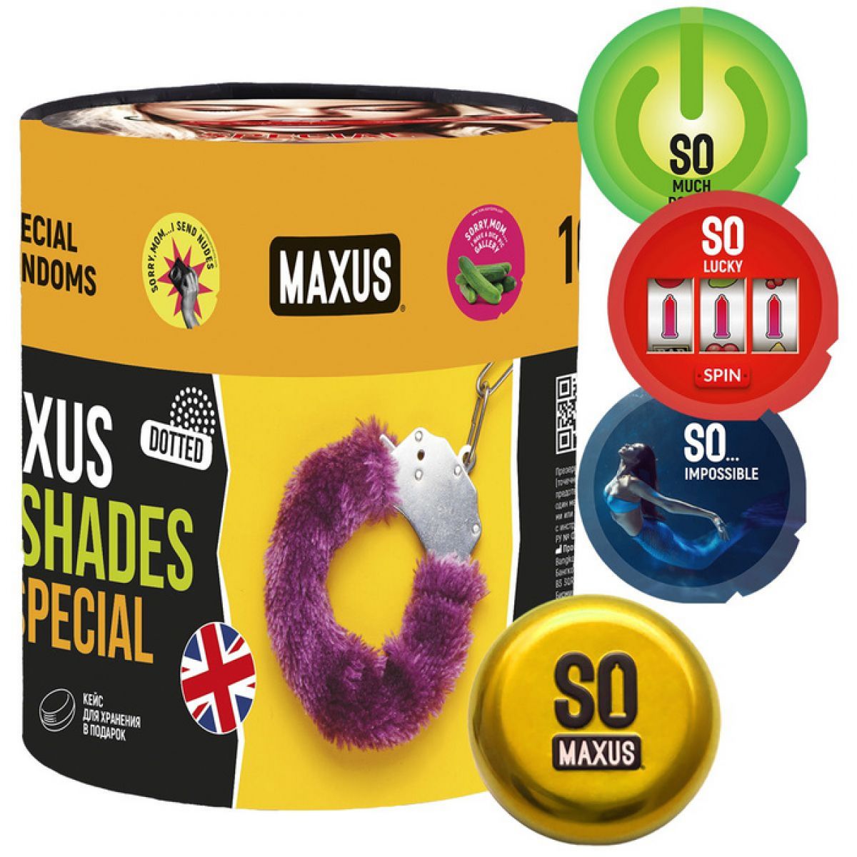 Презервативы MAXUS So Much Sex SPECIAL Черный (100 шт.)/0901-033 - купить в  SexShopMania, цена на Мегамаркет