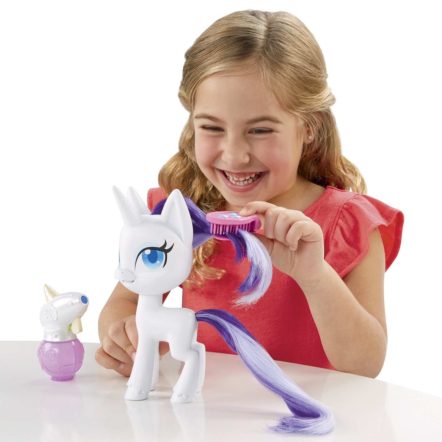 Купить игровой набор Hasbro My Little Pony Рарити с волшебной гривой  E91045L0, цены на Мегамаркет