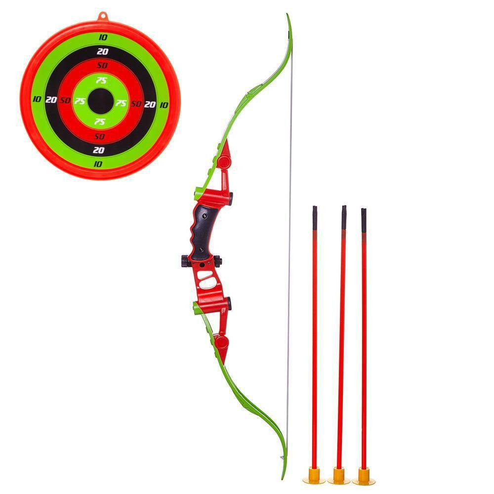 Отзывы о игровой набор Abtoys Лук со стрелами на присосках, 3 стрелы, лук и  мишень S-00188 - отзывы покупателей на Мегамаркет | детские луки и арбалеты  S-00188 - 100029251420