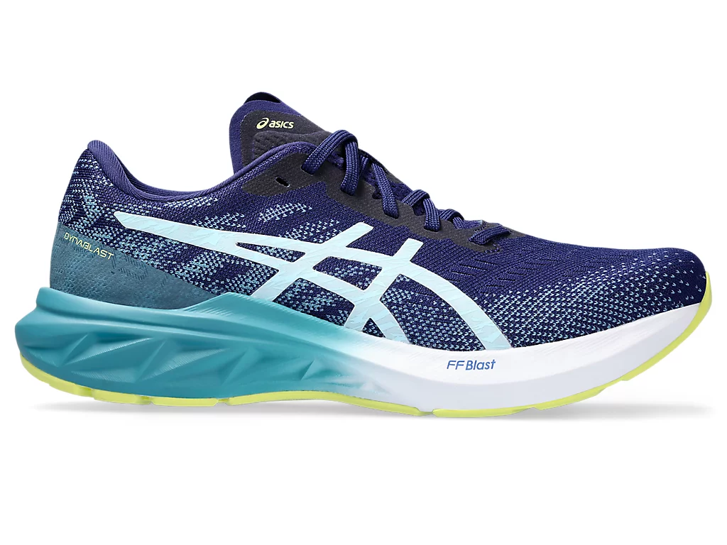 Спортивные кроссовки женские Asics DYNABLAST 3 DIVE 1012B289-404 синие 41.5 EU - купить в Москве, цены на Мегамаркет | 100061740438