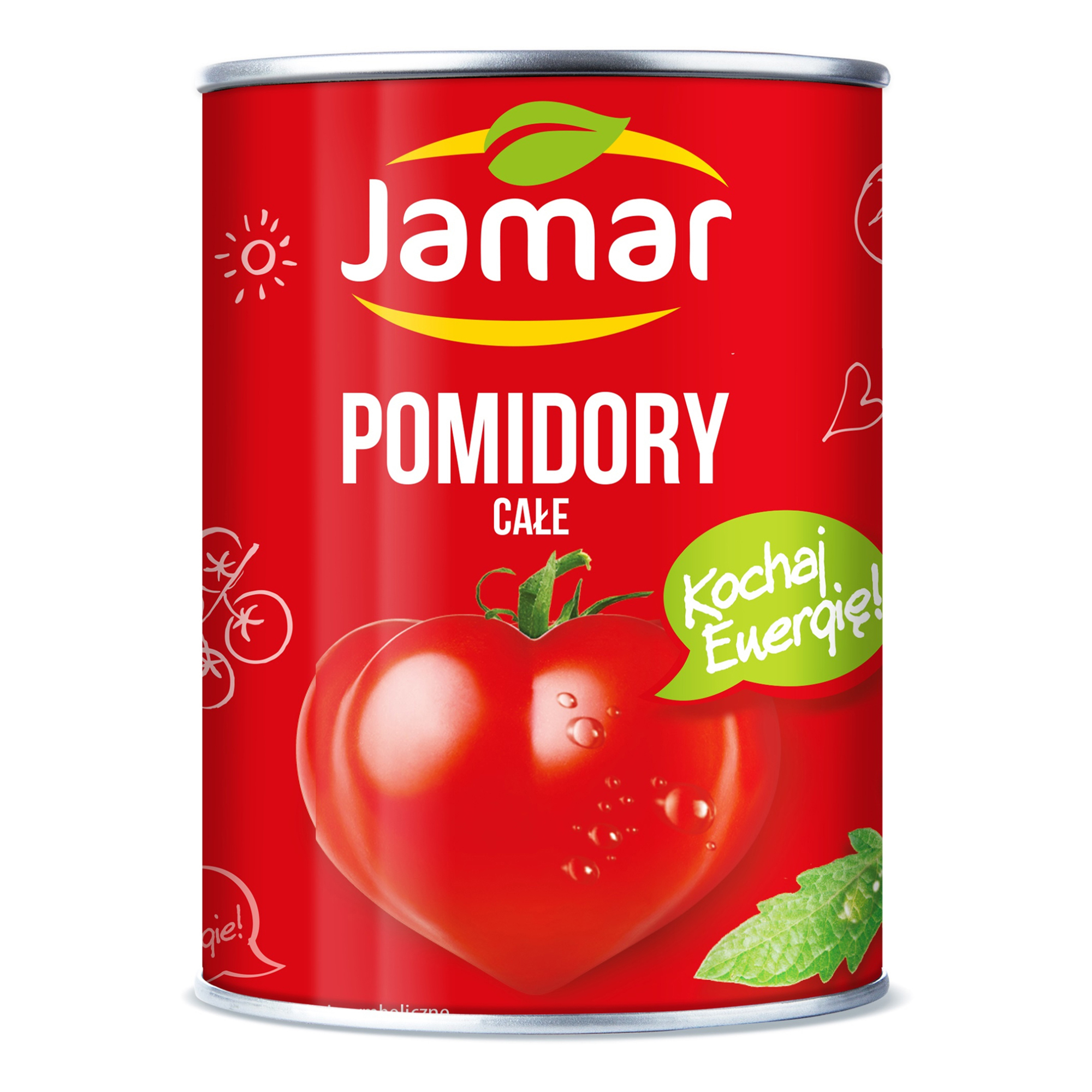 Помидоры Jamar целые в томатном соке 400 г