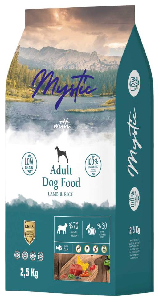 Сухой корм для собак Mystic Adult Dog Food, с ягненком и рисом, 15 кг - купить в KUPI-KORM, цена на Мегамаркет