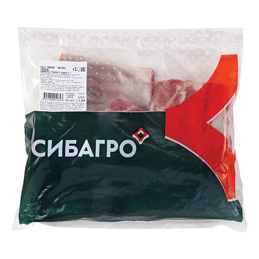 Рагу из ребер свинины Сибагро замороженное +-1,5 кг