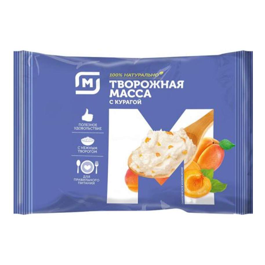 Творожная масса Магнит с курагой 5% БЗМЖ 170 г