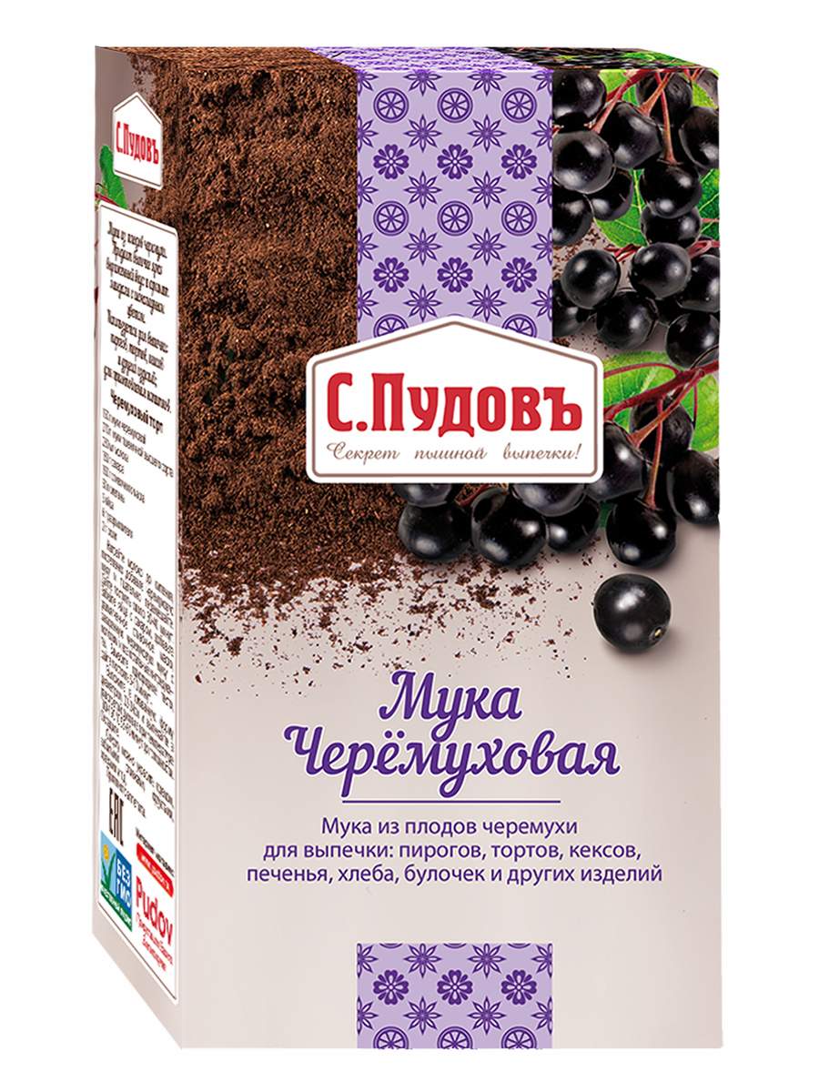 Купить мука черемуховая С.Пудовъ 150 г, цены на Мегамаркет | Артикул:  100024893542