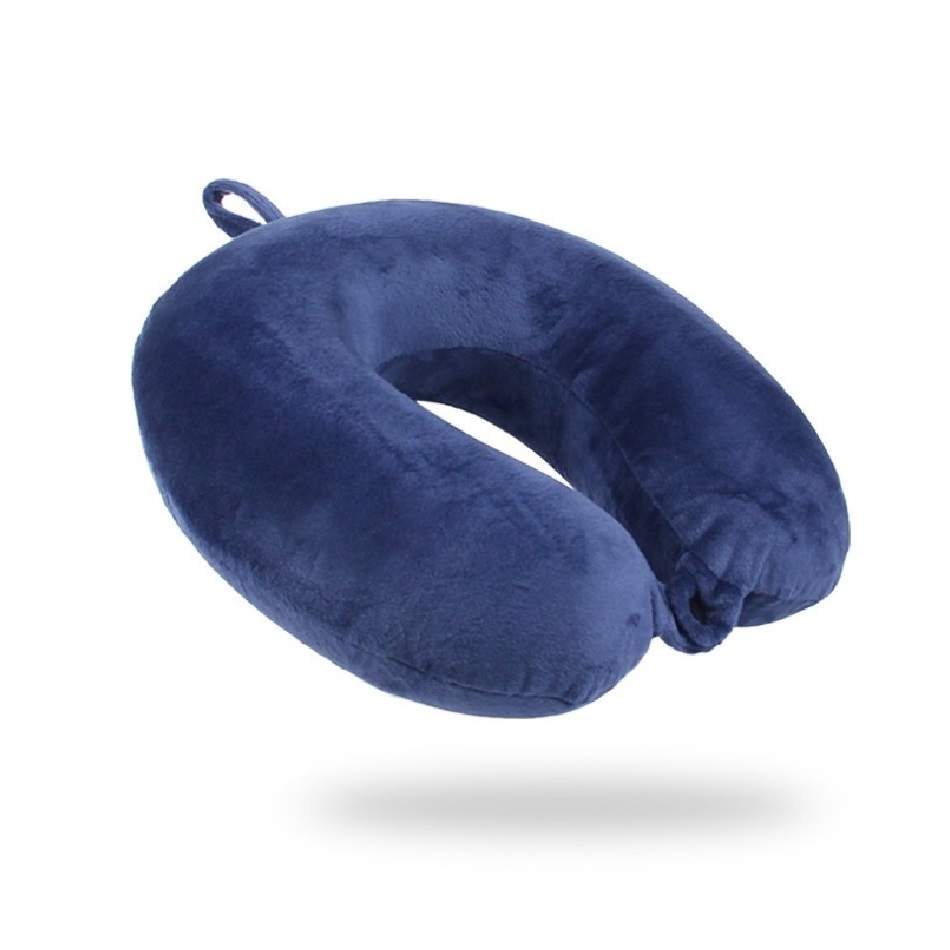 Подушка для путешествий Kawaii Factory  "Однотонная", Memory Foam  KW192-000001 (синяя)