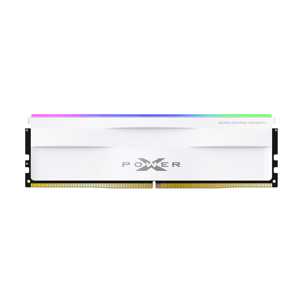 Оперативная память Silicon Power XPOWER Zenith 64GB, 5600МГц, DDR5 CL40, RGB, DR, White, купить в Москве, цены в интернет-магазинах на Мегамаркет