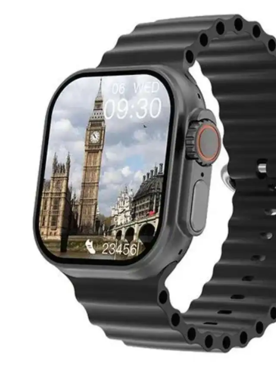 Смарт-часы Smart Watch HW9 Ultra Max черный, купить в Москве, цены в интернет-магазинах на Мегамаркет