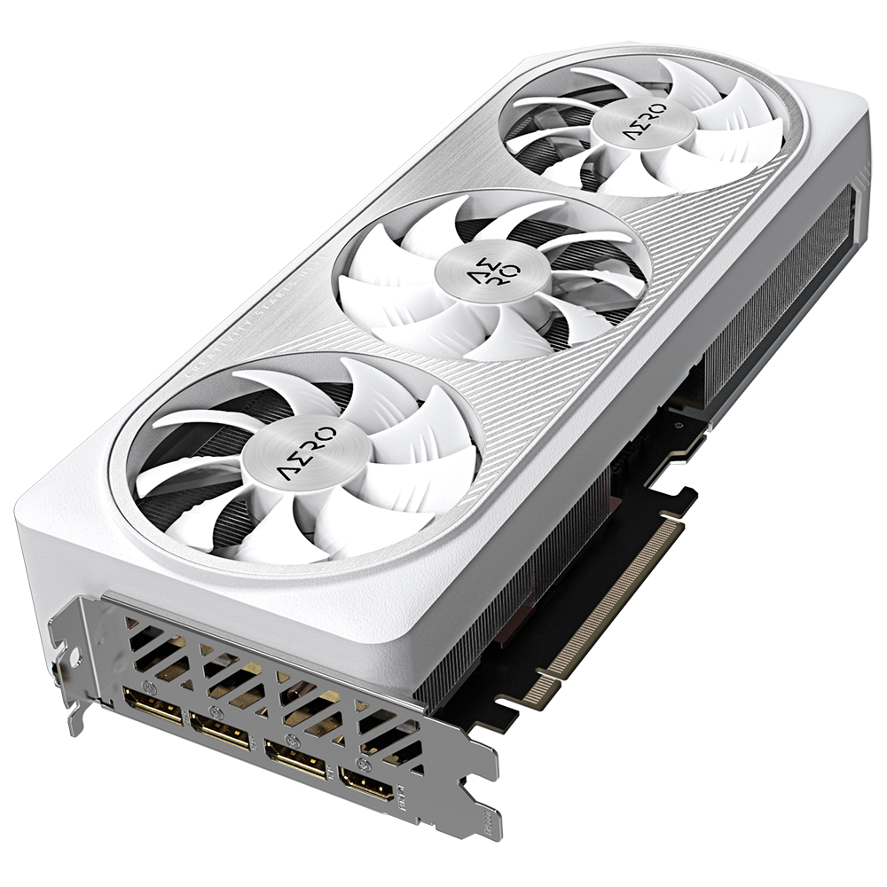 Видеокарта GIGABYTE NVIDIA GeForce RTX 4070 Ti (GV-N407TAERO OCV2-12GD) №2