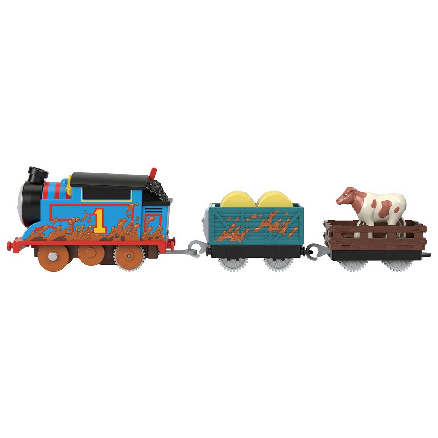 Паровозик Thomas & Friends Грязный Томас HFX97/HDY73 – купить в Москве,  цены в интернет-магазинах на Мегамаркет