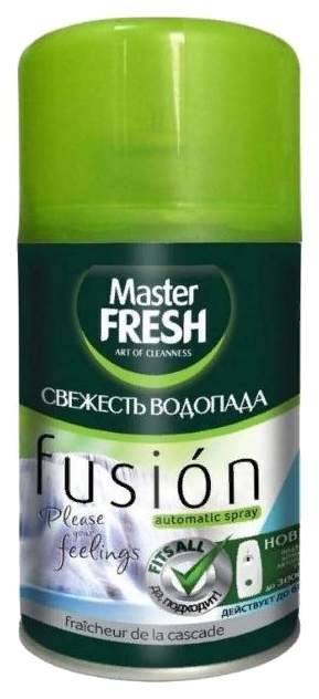 Сменный баллон Master Fresh Свежесть водопада 250мл - купить в АШАН - Купер, цена на Мегамаркет