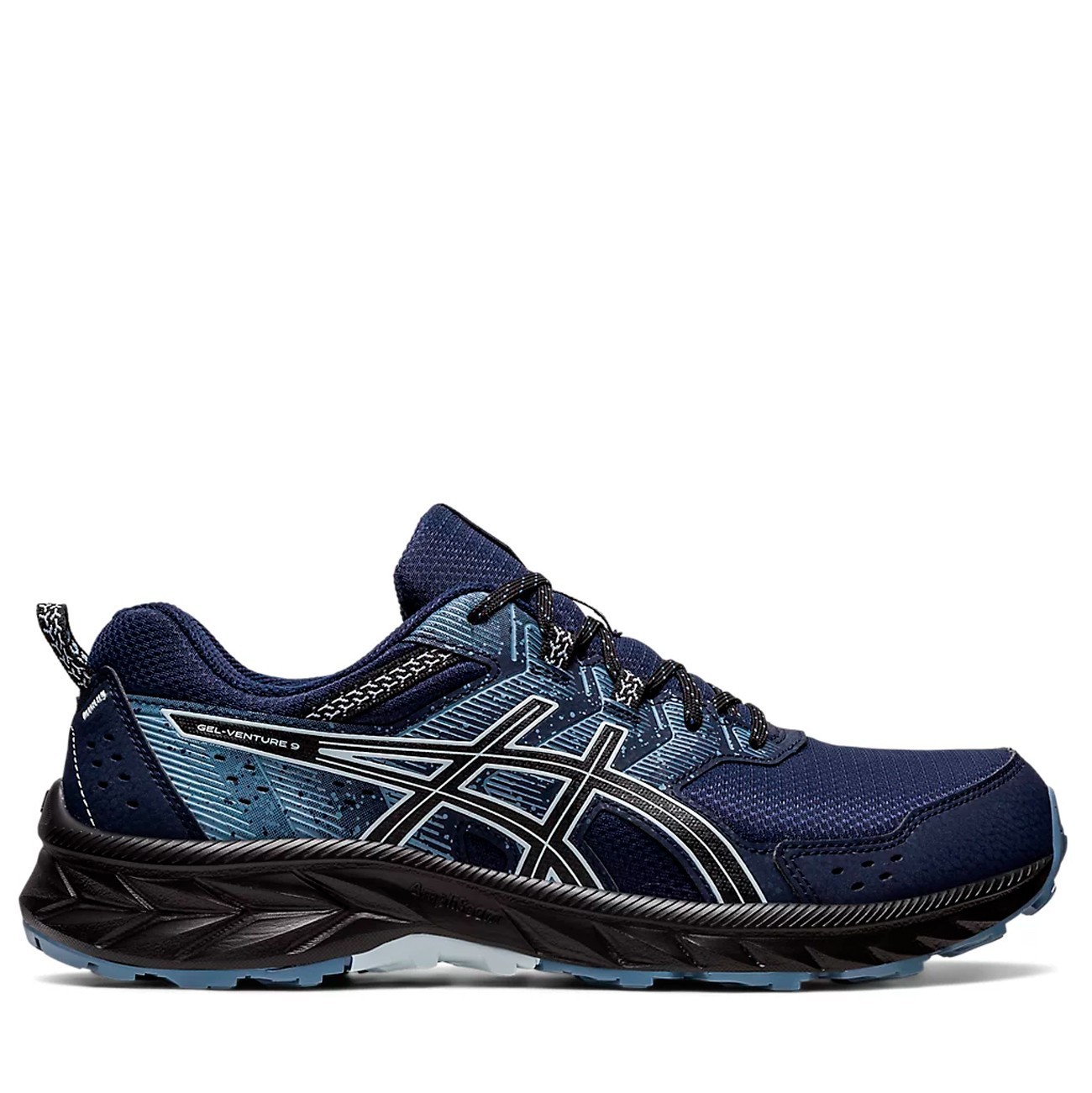 Кроссовки мужские Asics Gel-Venture 9 синие 44.5 EU - купить в Москве, цены на Мегамаркет | 600013253492